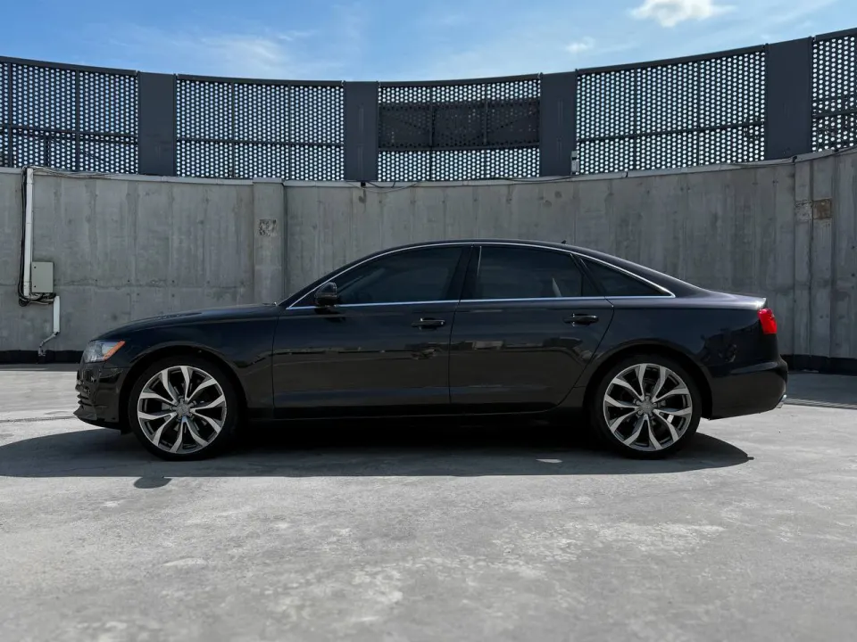 Audi A6 2015 from the KTRANS rental fleet