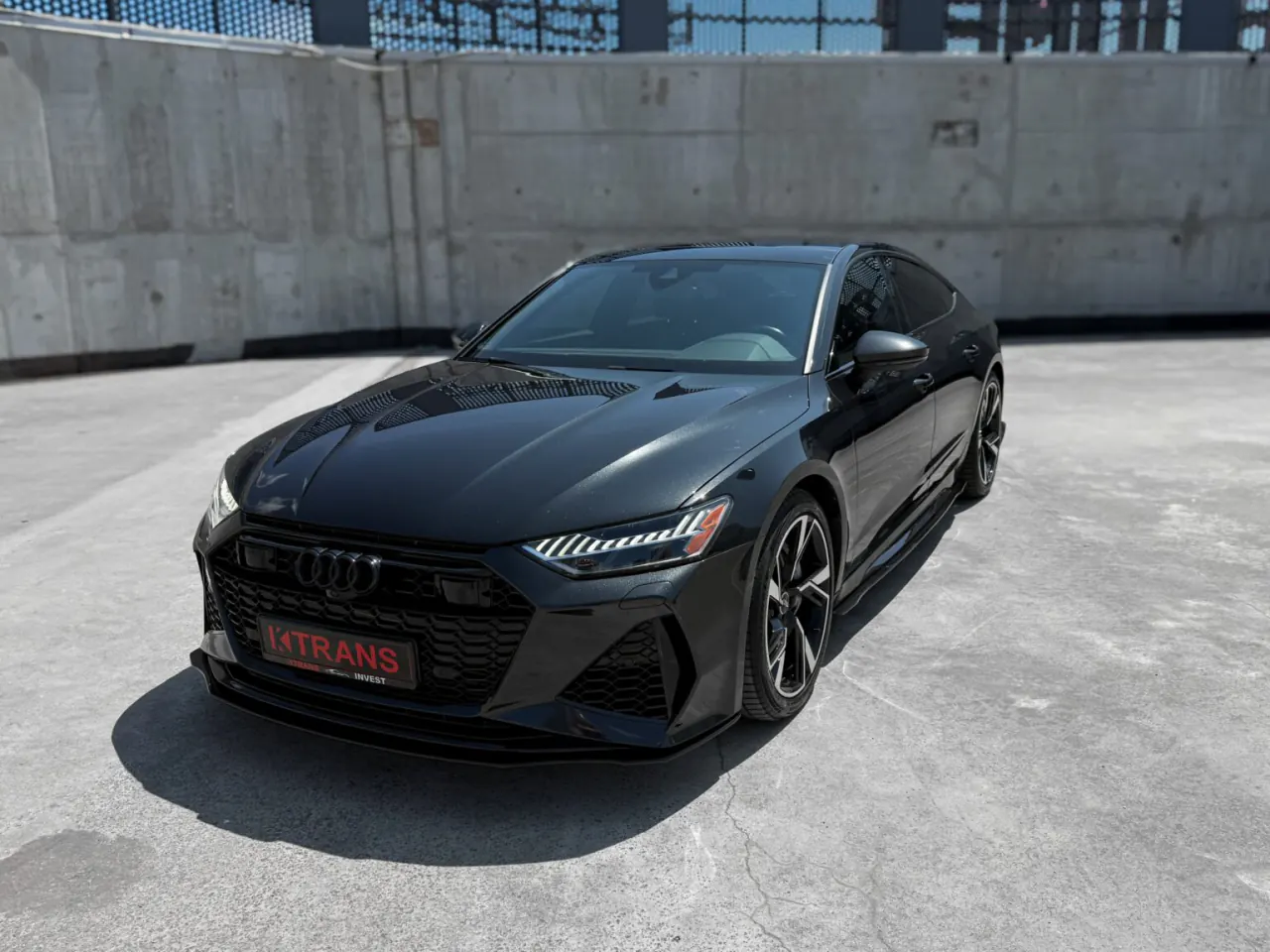 Audi A7 2019 from the KTRANS rental fleet