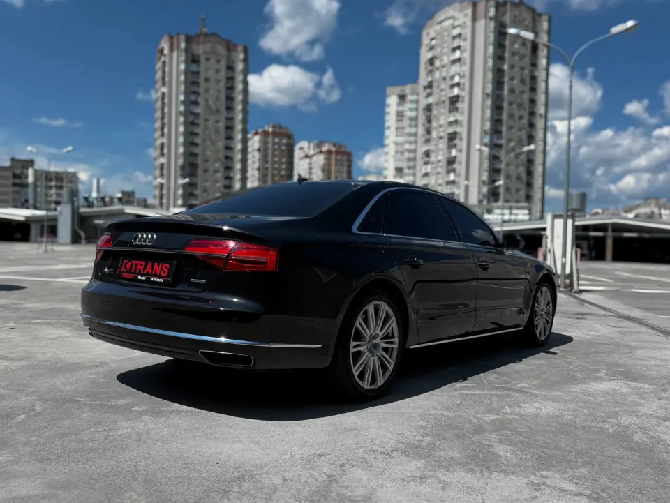 Audi A8 2015 from the KTRANS rental fleet