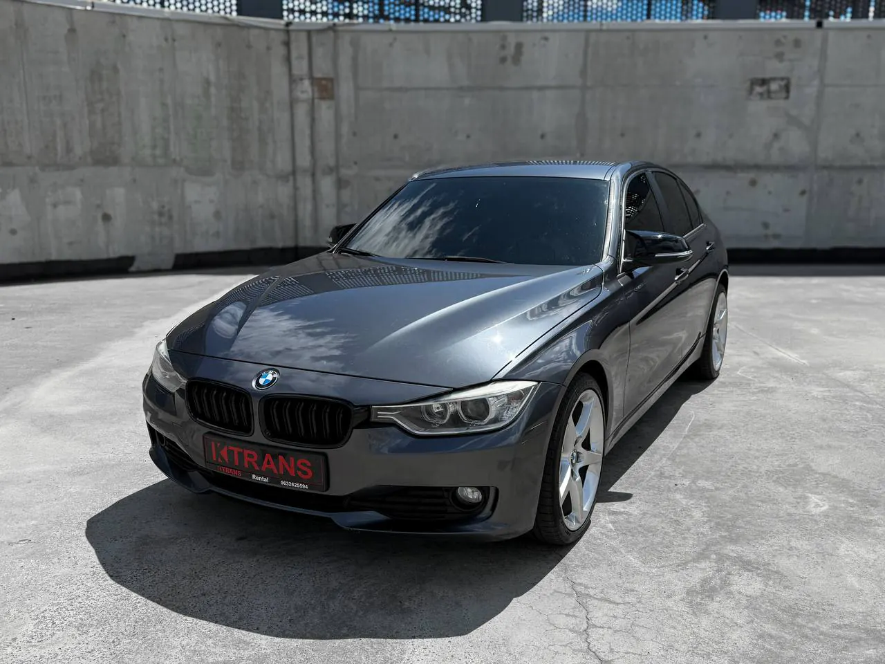 BMW 320 2014 from the KTRANS rental fleet