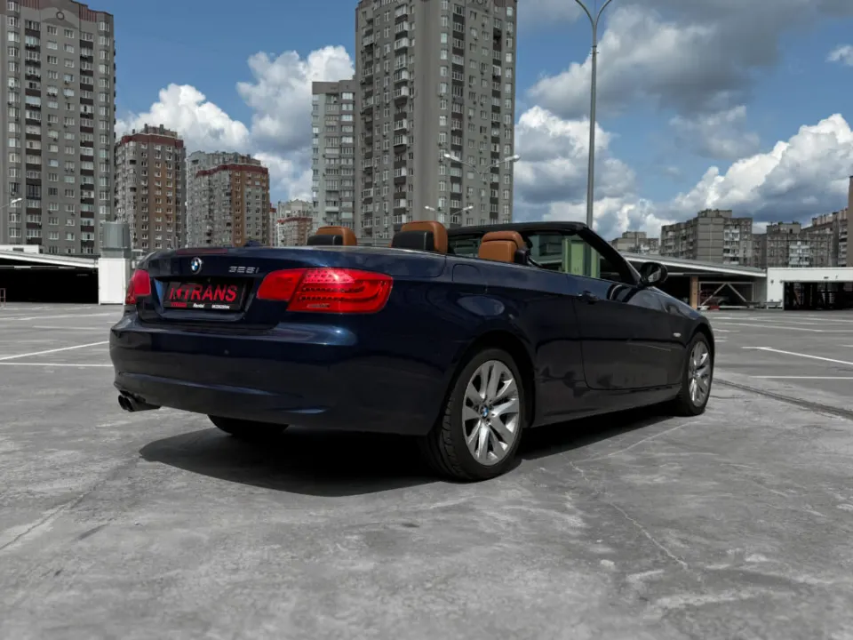 BMW 328i cabrio 2013 from the KTRANS rental fleet