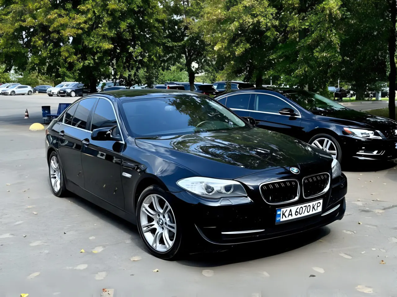 BMW 520i from the KTRANS rental fleet