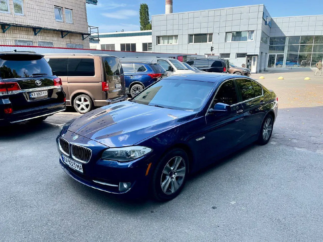 BMW 528i 2012 from the KTRANS rental fleet