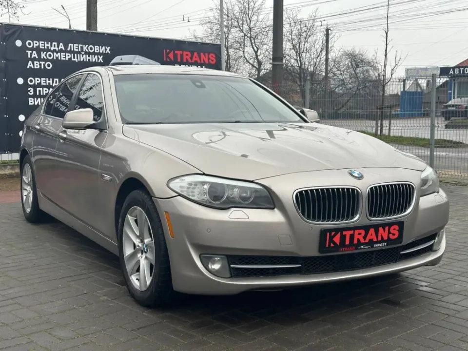 BMW 528i 2012 from the KTRANS rental fleet