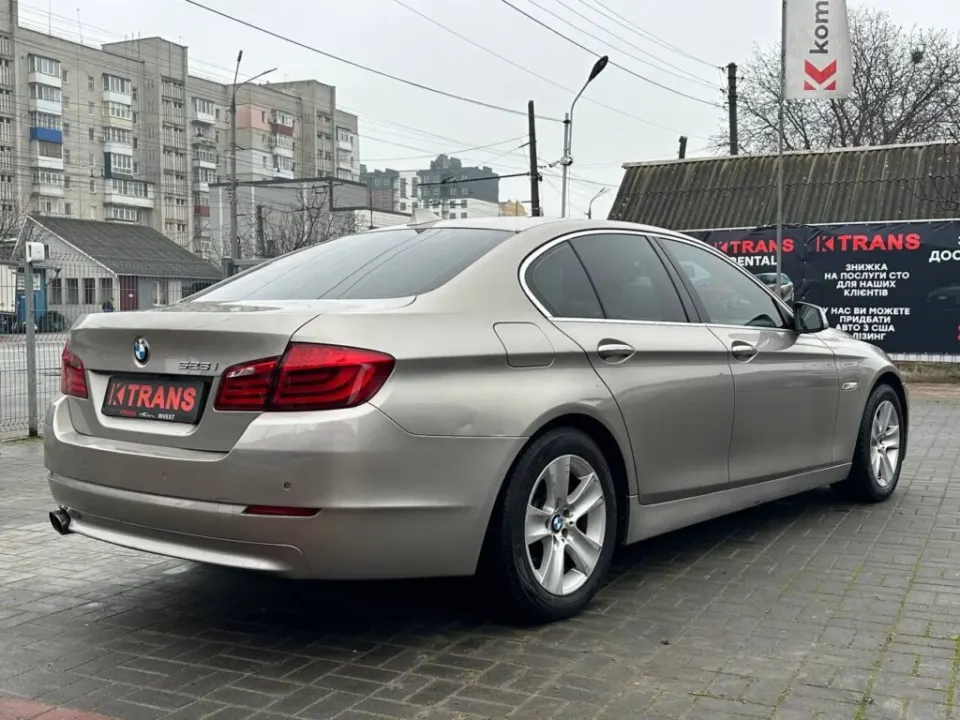 BMW 528i 2012 from the KTRANS rental fleet
