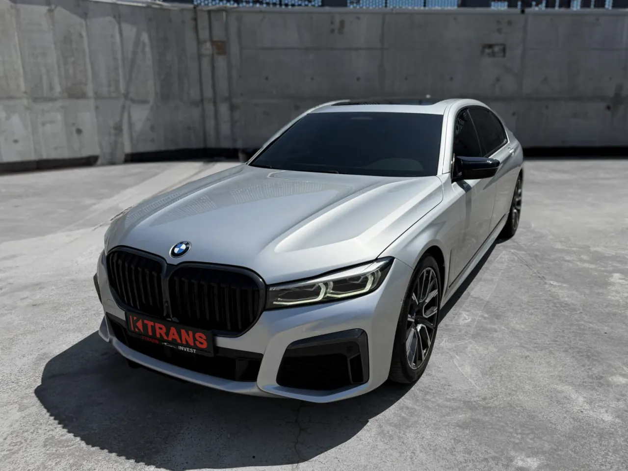 BMW 740l 2020 from the KTRANS rental fleet