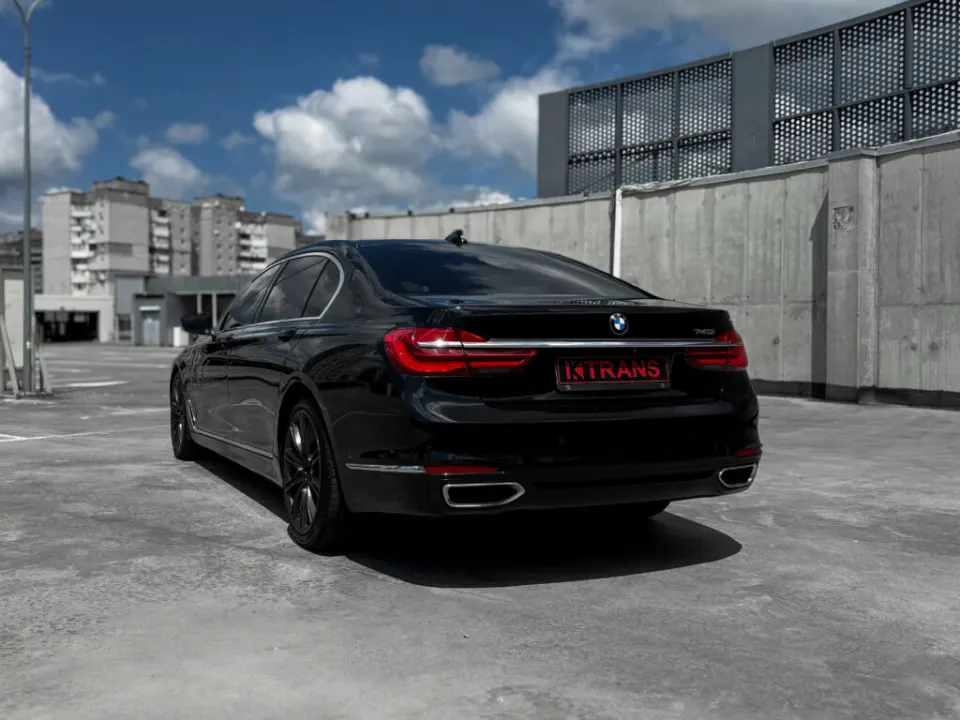 BMW 740l 2016 from the KTRANS rental fleet