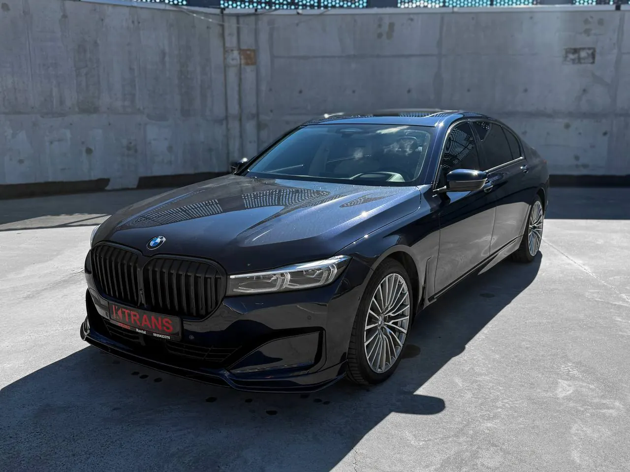 BMW 740Li 2020 из парка аренды KTRANS