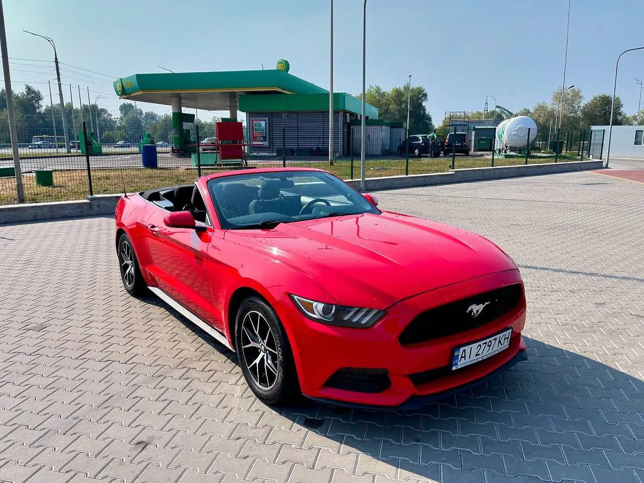 Ford Mustang Cabrio 2016 from the KTRANS rental fleet