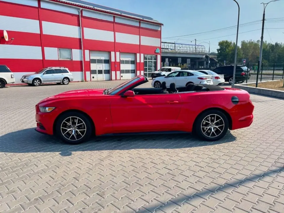Ford Mustang Cabrio 2016 from the KTRANS rental fleet