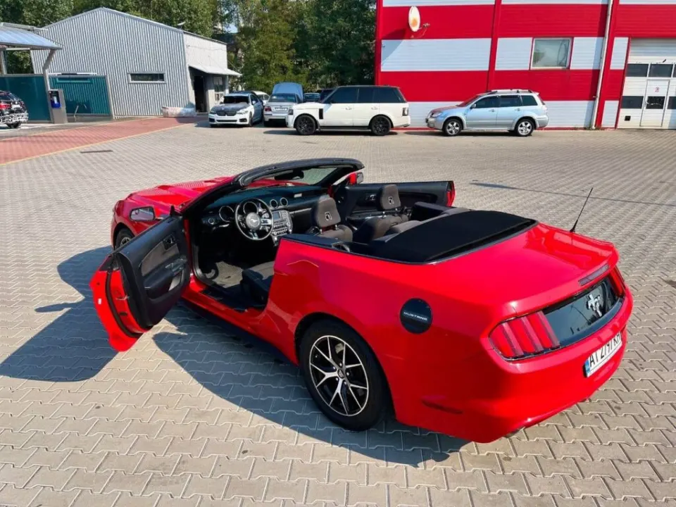 Ford Mustang Cabrio 2016 from the KTRANS rental fleet