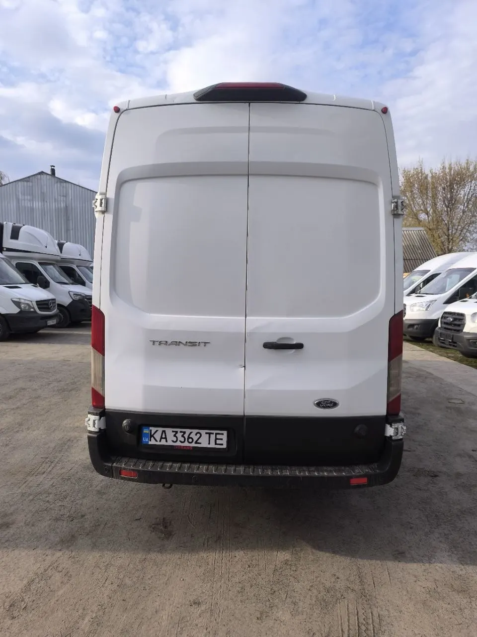 Ford Transit 2018 from the KTRANS rental fleet