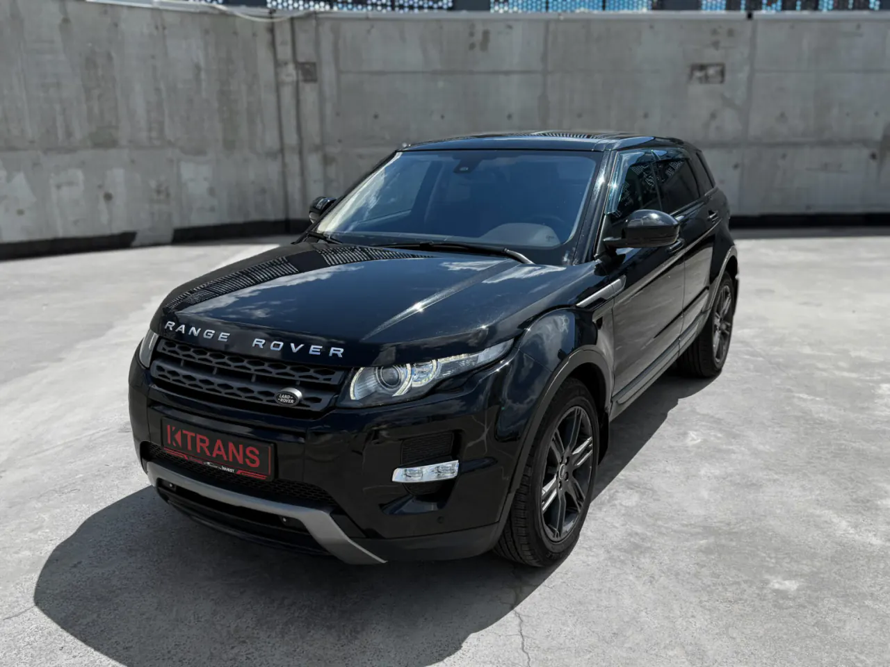 Range Rover Evoque 2012 from the KTRANS rental fleet