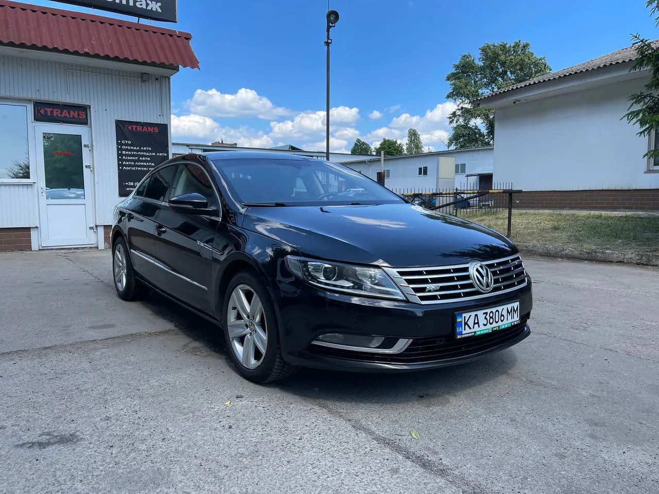 Volkswagen Passat CC из парка аренды KTRANS